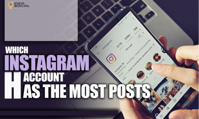 Which Instagram Account Has the Most Posts