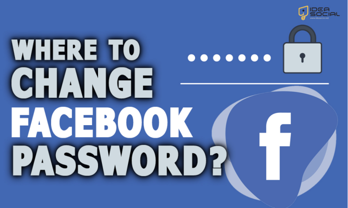 Where to Change Facebook Password