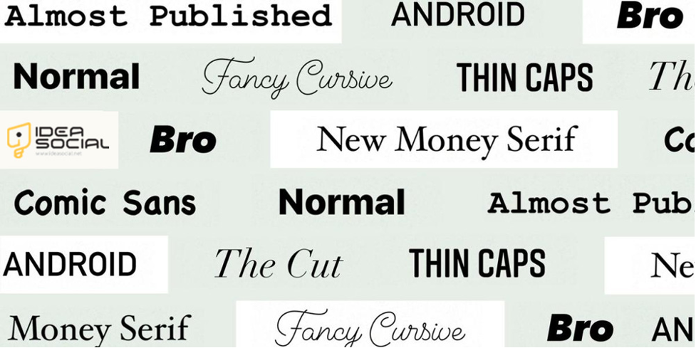 What Are Instagram Fonts Called